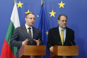 Bulharsk&yacute; premi&eacute;r v Bruselu.